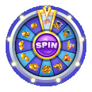 Floating gift box indicating a special bonus on Casino Plus